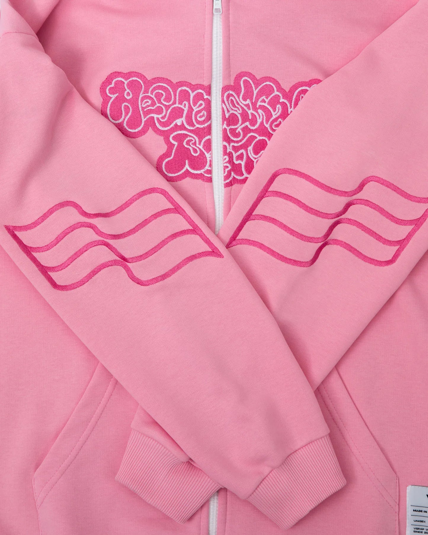Retro Zip Up Hoodie