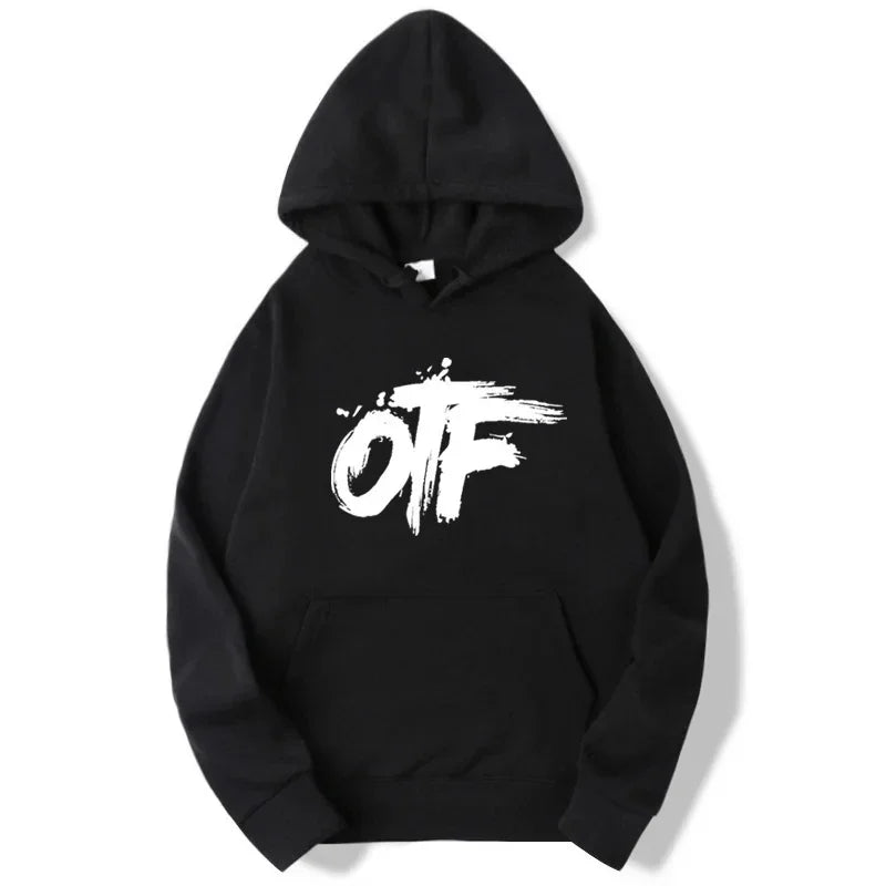 Embroidery Pattern Zip Hoodie