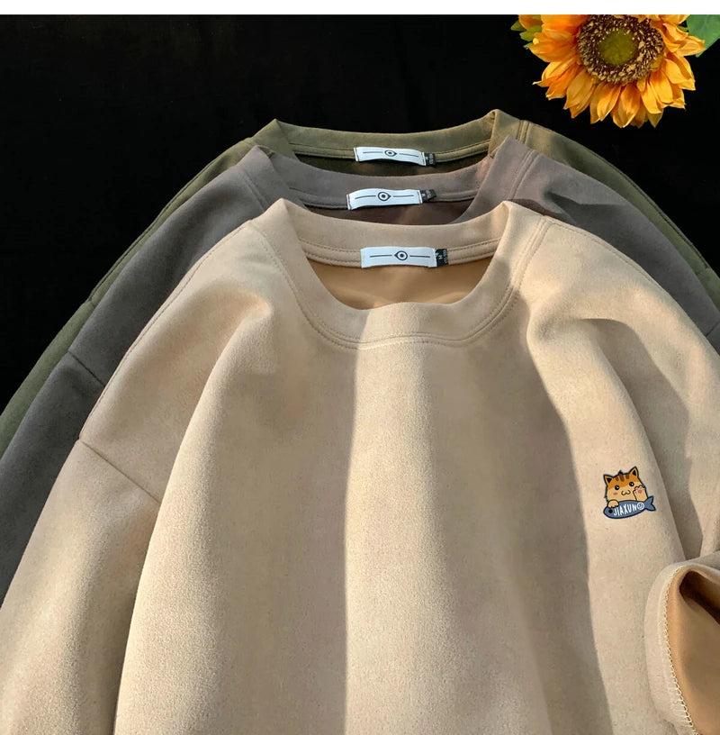 Dog Print Street Hoodie