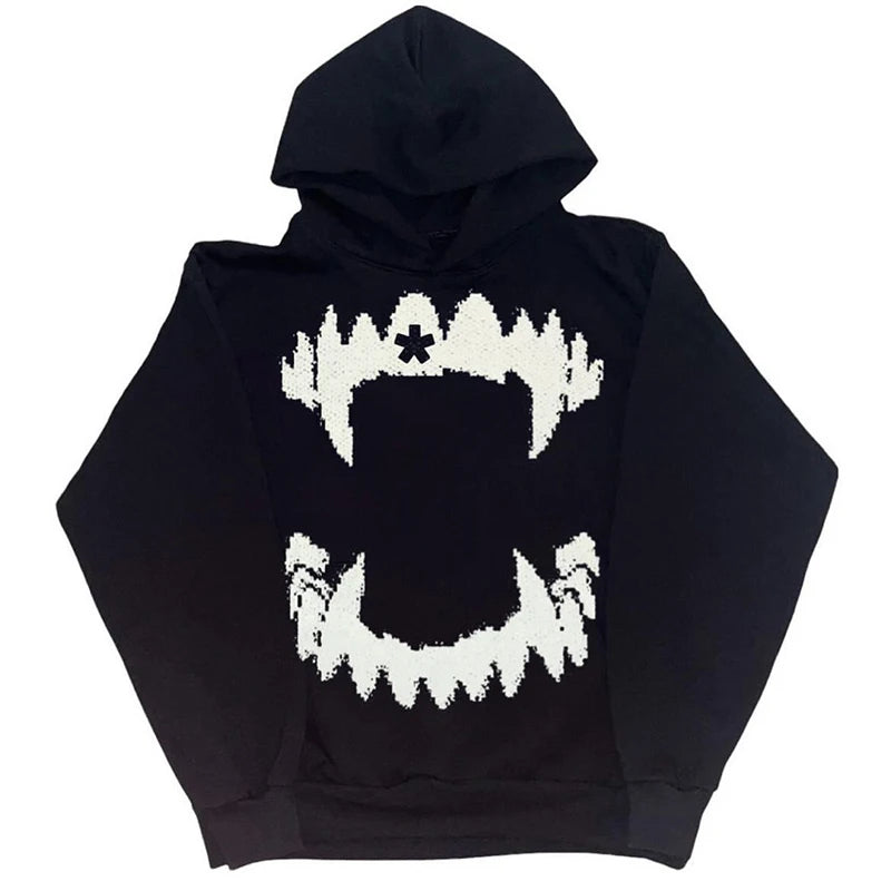 Gothic Punk Style Hoodie