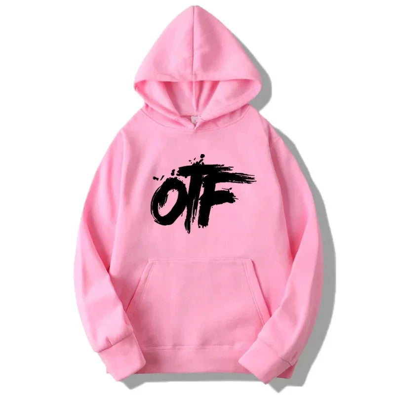 Embroidery Pattern Zip Hoodie