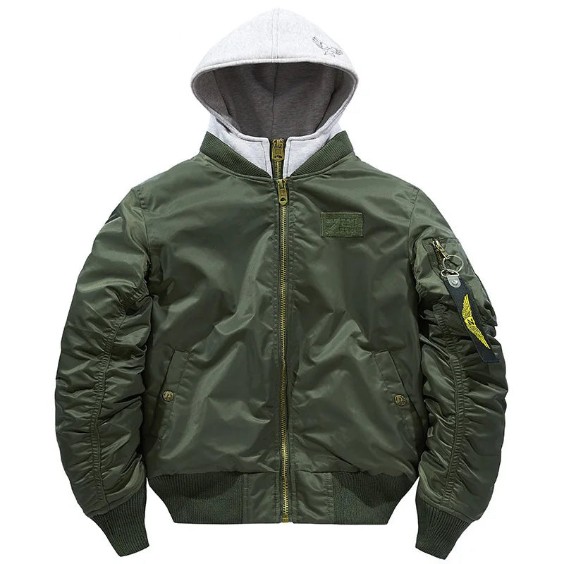Thick Hooded Street Bomber
