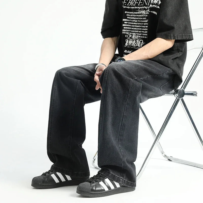 Straight Cut Street Jeans