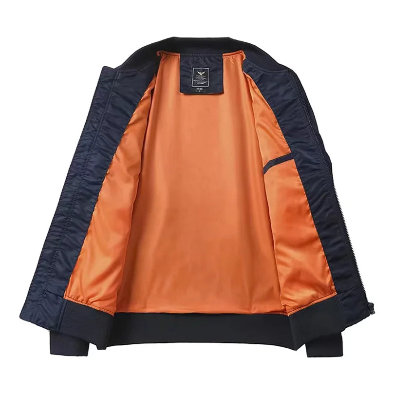 Padded Varsity Bomber Jacket