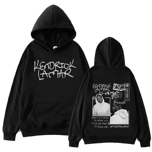 Layered Turtleneck Street Hoodie
