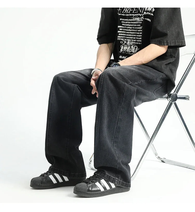 Straight Cut Street Jeans