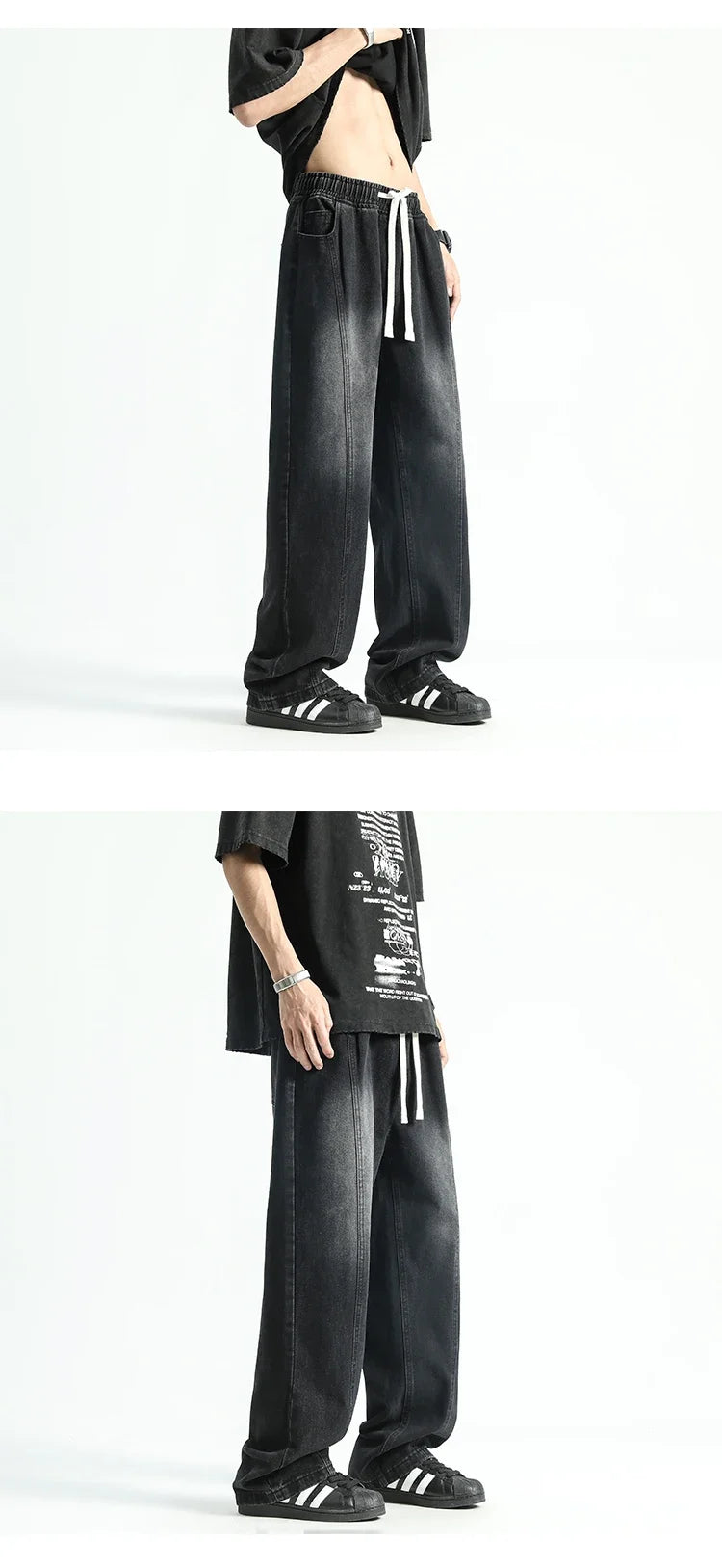 Straight Cut Street Jeans