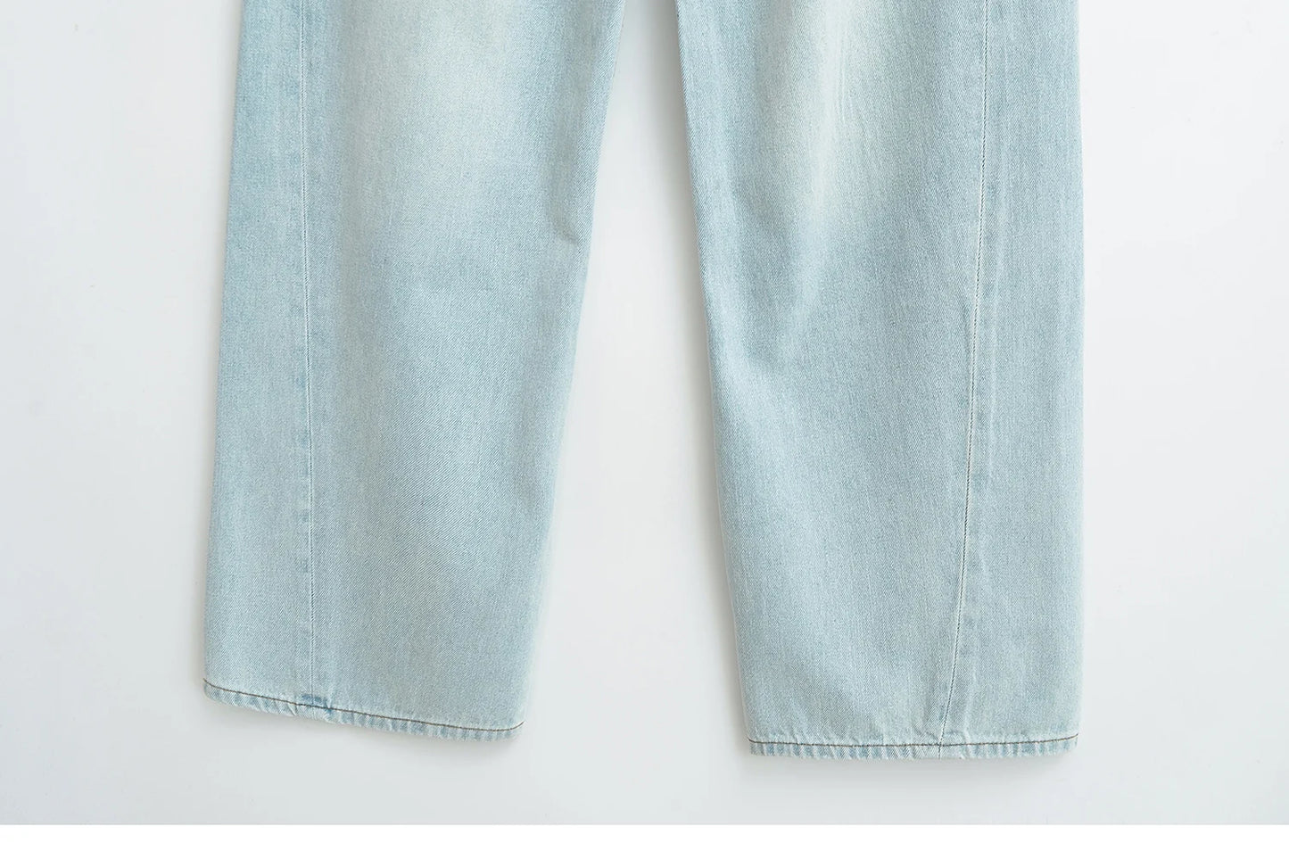Cow Print Baggy Jeans