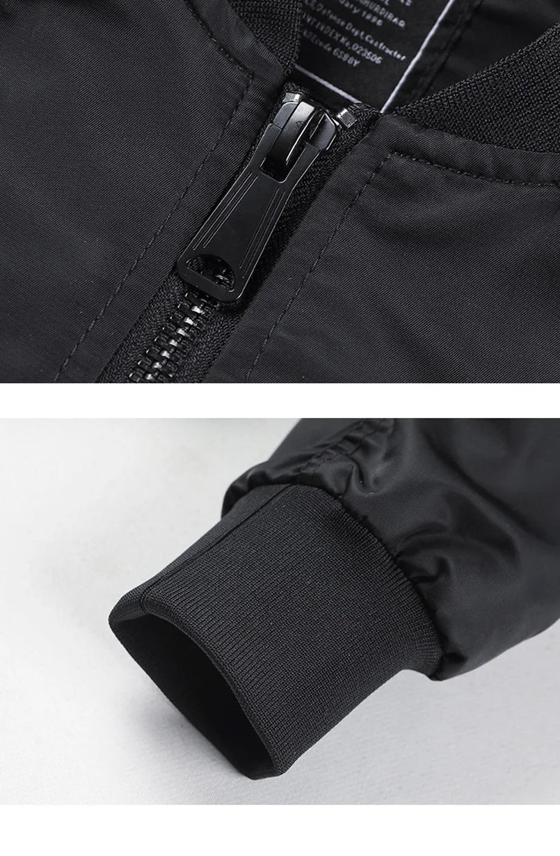 Padded Varsity Bomber Jacket
