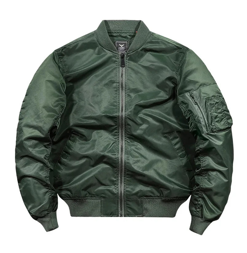 Padded Varsity Bomber Jacket