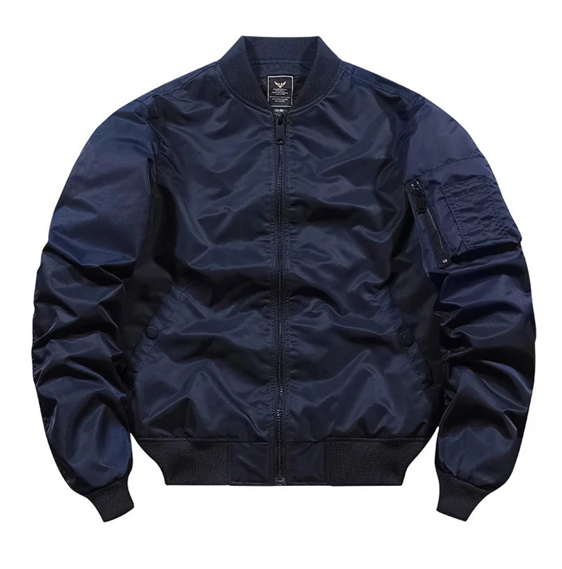 Padded Varsity Bomber Jacket