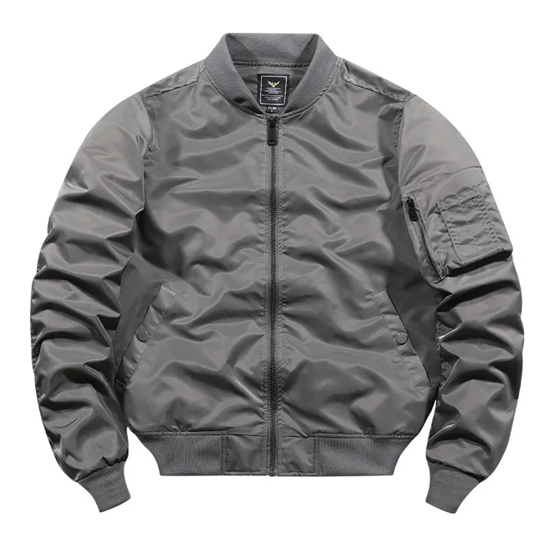Padded Varsity Bomber Jacket