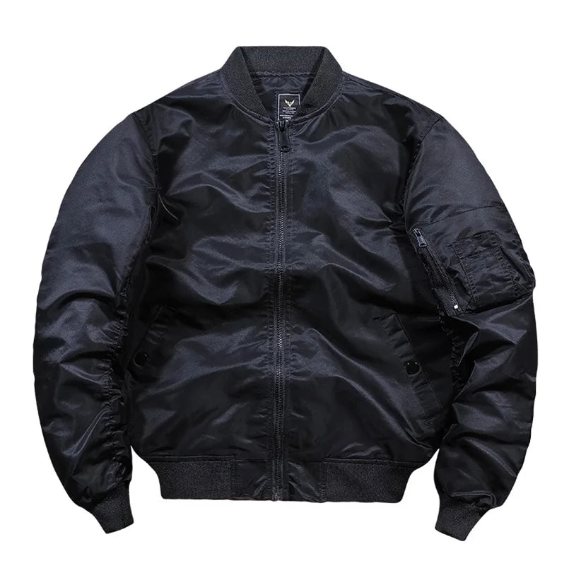 Padded Varsity Bomber Jacket