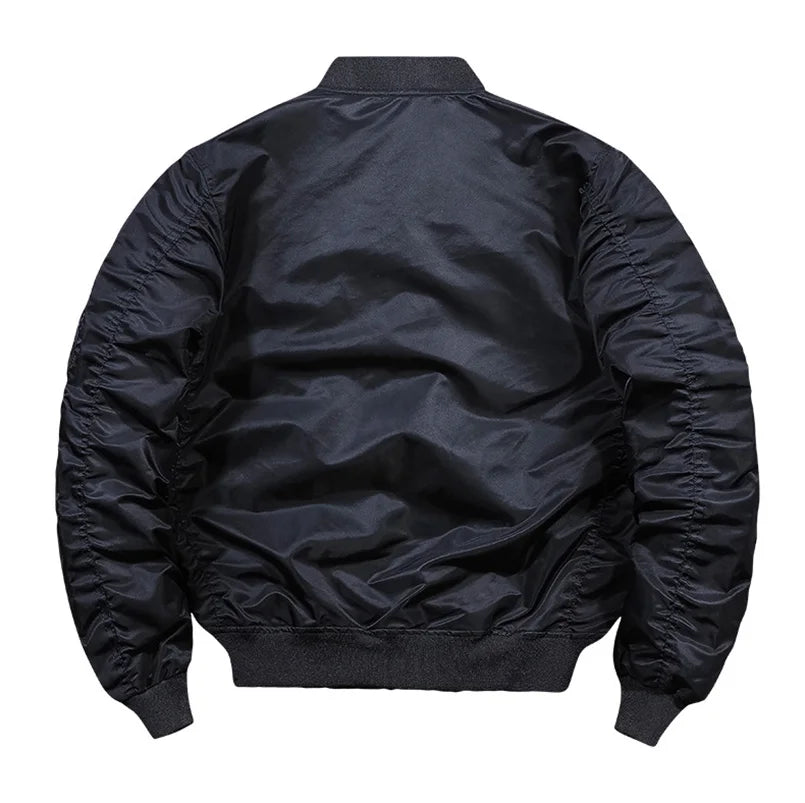 Padded Varsity Bomber Jacket
