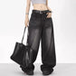 Retro Black Baggy Jeans