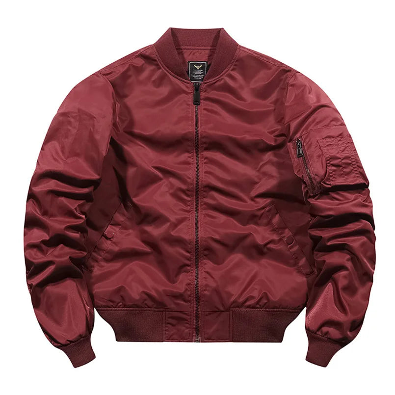 Padded Varsity Bomber Jacket