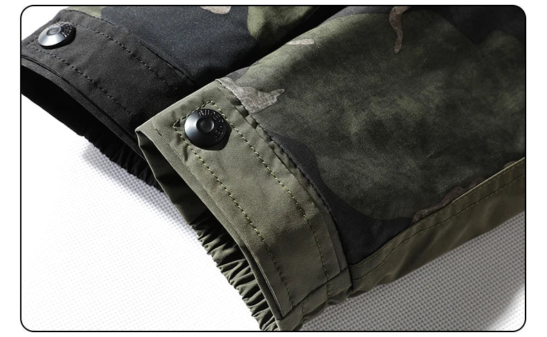 Military Hooded Windbreaker Jacket