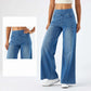 High Waist Baggy Denim Pants