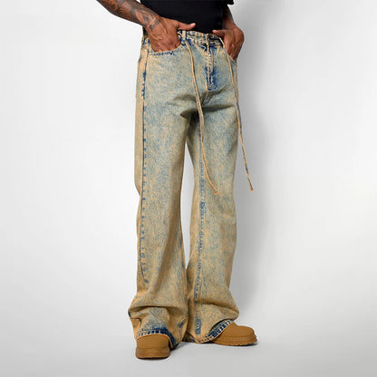 Black Washed Street Jeans
