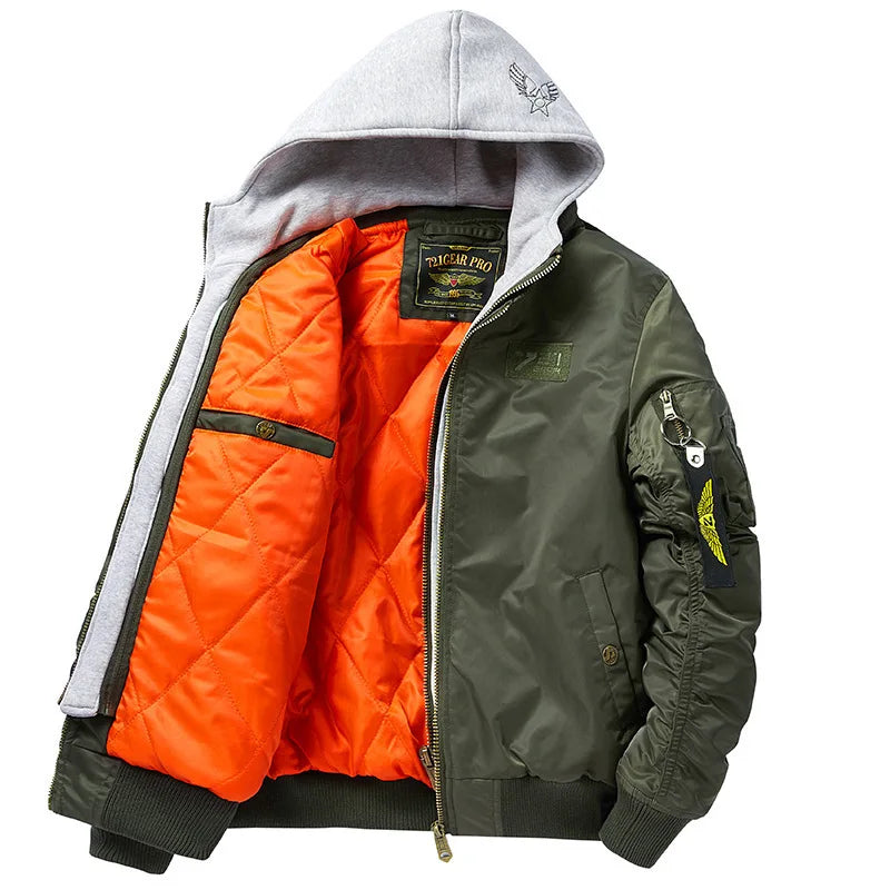 Thick Hooded Street Bomber