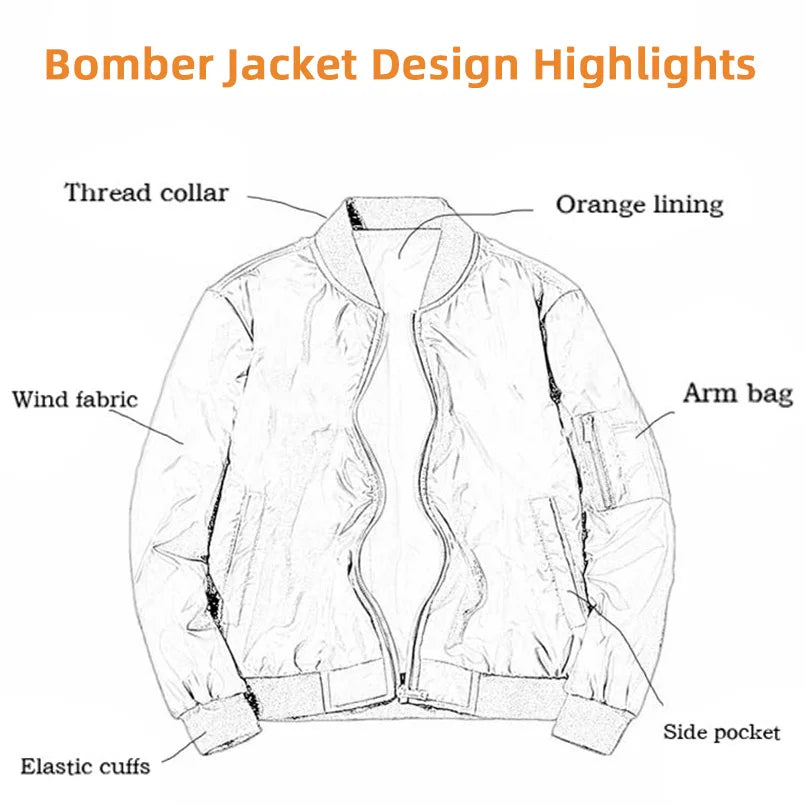 Padded Varsity Bomber Jacket