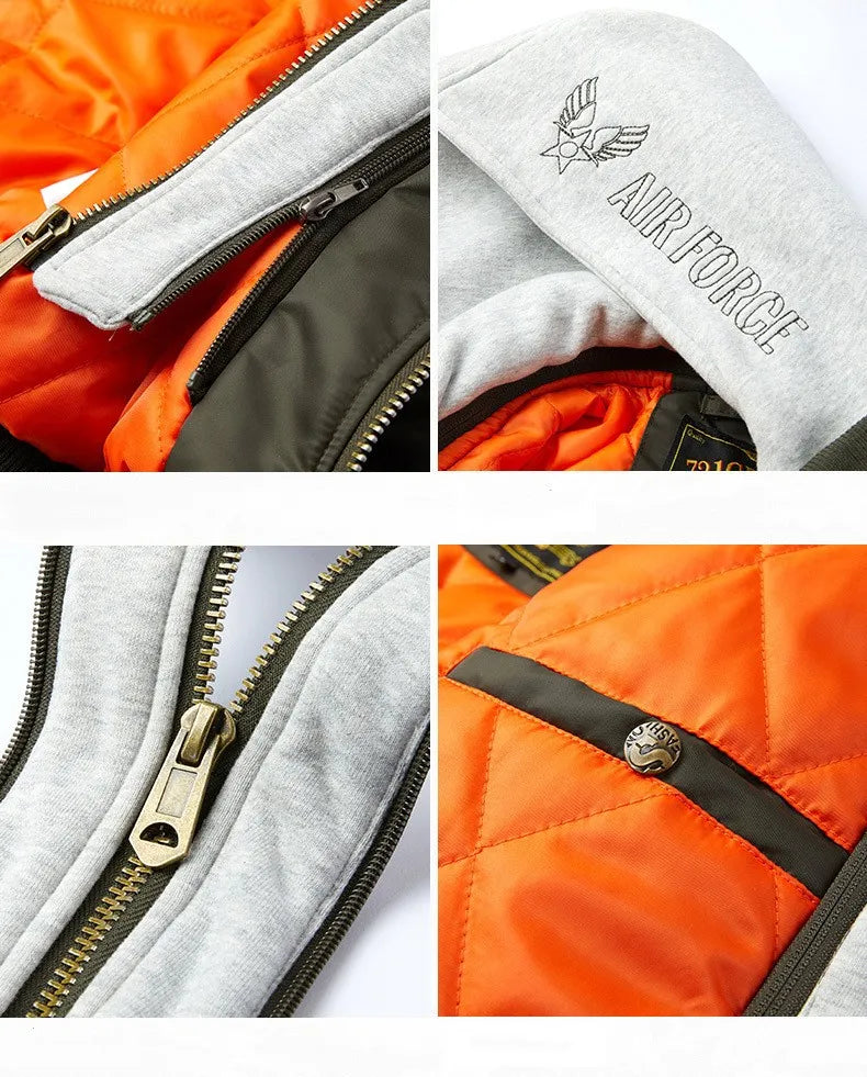 Thick Hooded Street Bomber