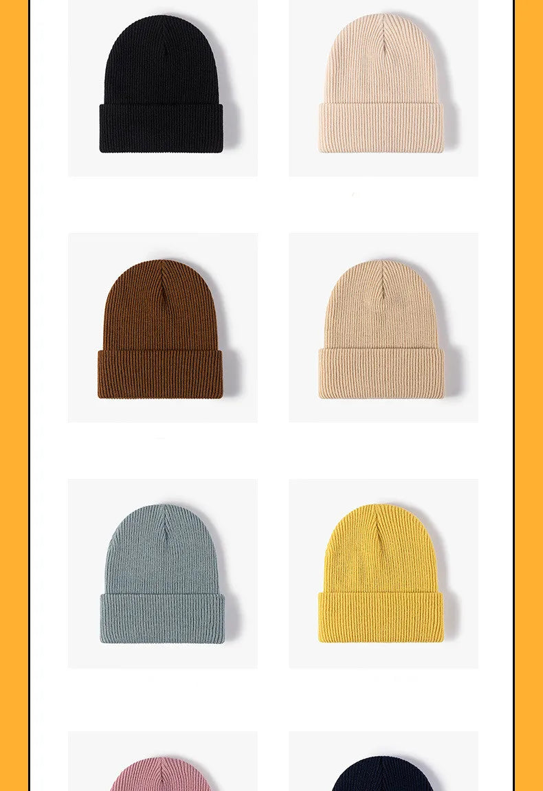 Knitted Crochet Street Beanie