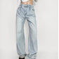 Cow Print Baggy Jeans