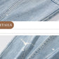 Patchwork Yellow Stripe Jeans