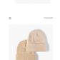 Black Knit Winter Beanie