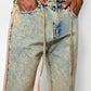 Black Washed Street Jeans