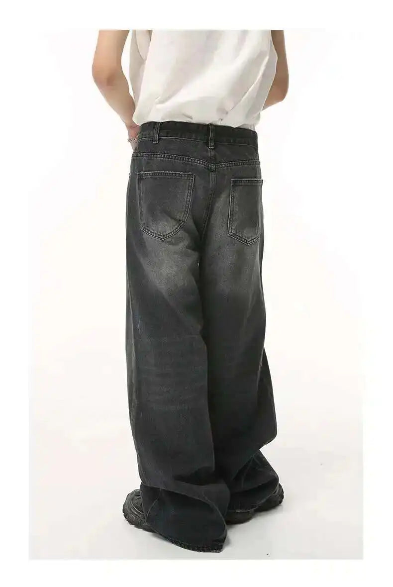 Straight Leg Vintage Baggy Jeans