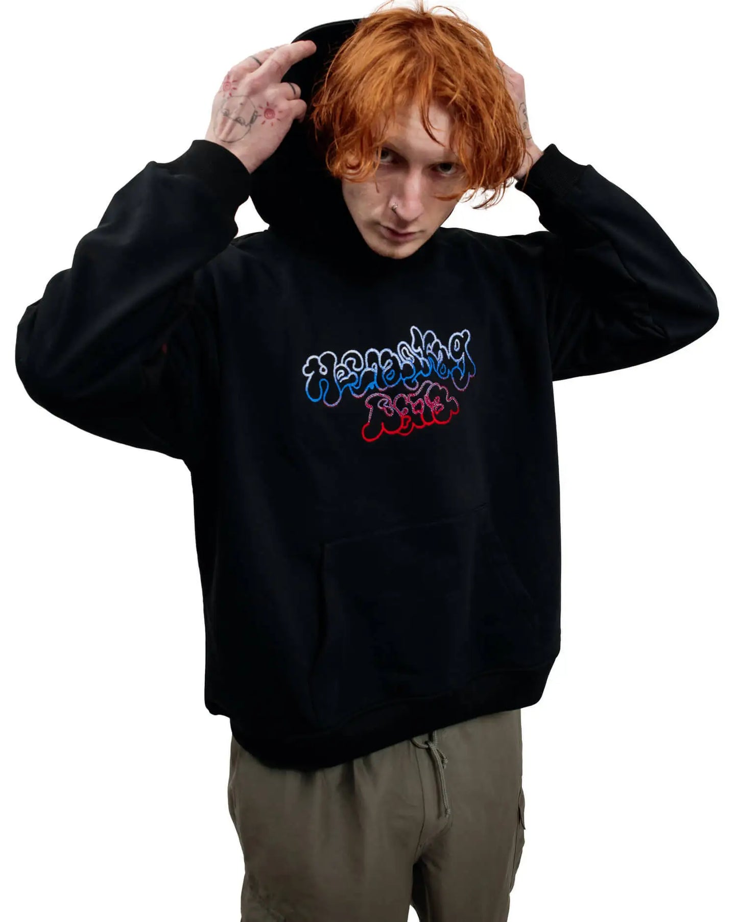 Retro Zip Up Hoodie