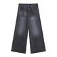 Straight Leg Baggy Denim Pants