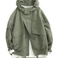 Oversized Hooded Cargo Jacket
