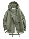 Oversized Hooded Cargo Jacket
