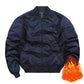Padded Varsity Bomber Jacket