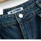 Cow Print Baggy Jeans