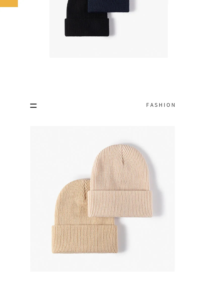 Knitted Crochet Street Beanie