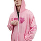 Retro Zip Up Hoodie