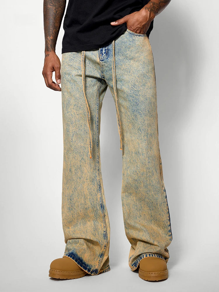 Black Washed Street Jeans