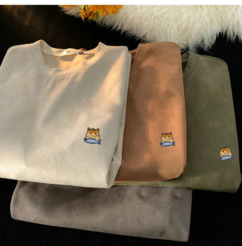 Dog Print Street Hoodie