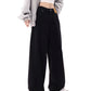 Black Wide Leg Baggy Jeans