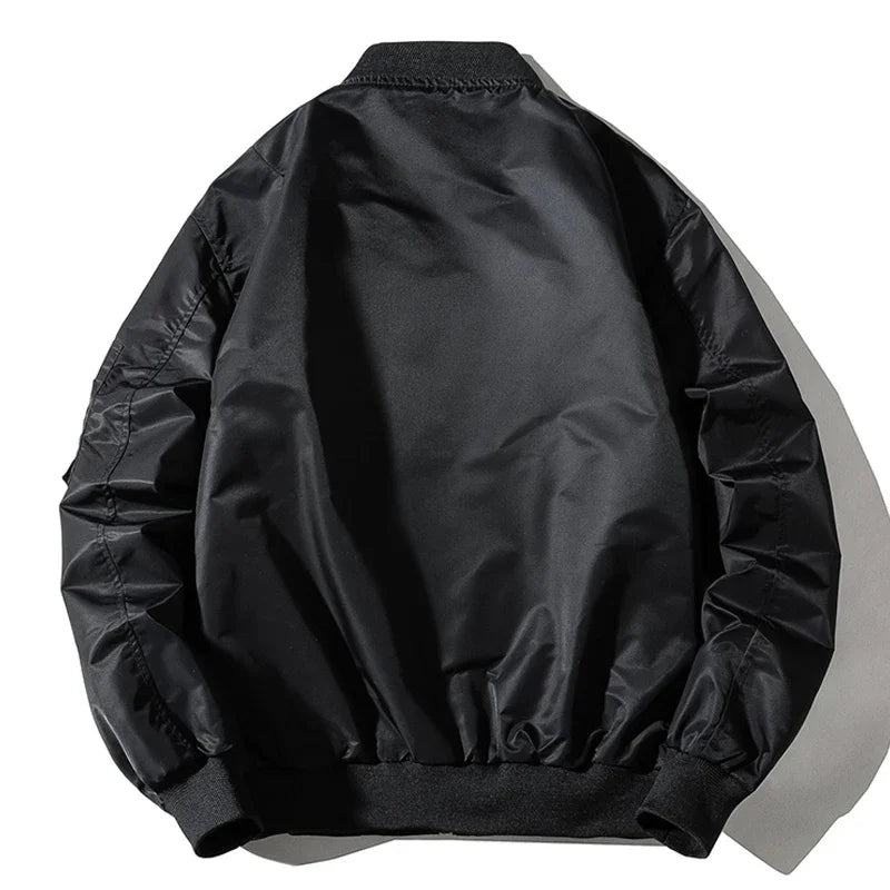 Solid Color Pilot Jacket