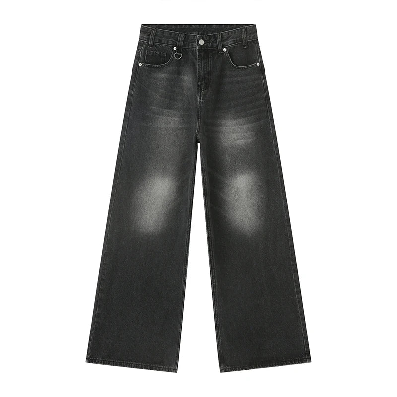 Straight Leg Vintage Baggy Jeans