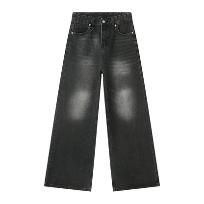 Straight Leg Vintage Baggy Jeans