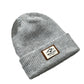 Striped Knit Slouchy Beanie