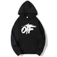 Embroidery Pattern Zip Hoodie
