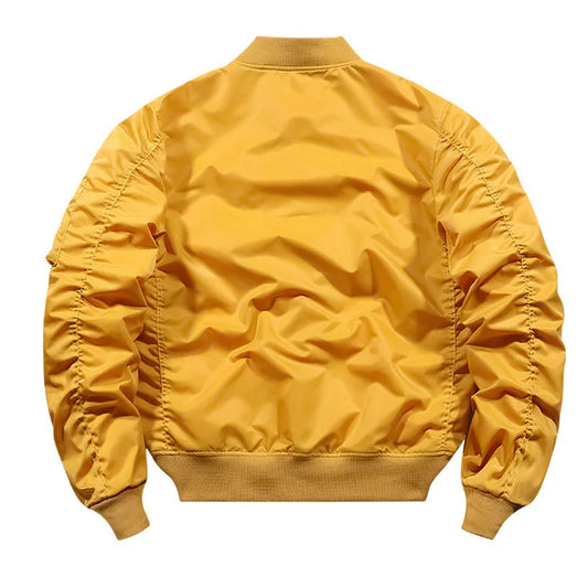 Padded Varsity Bomber Jacket
