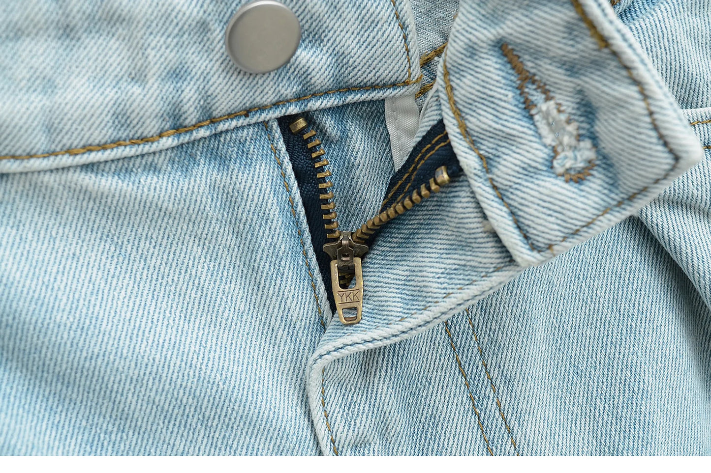 Cow Print Baggy Jeans